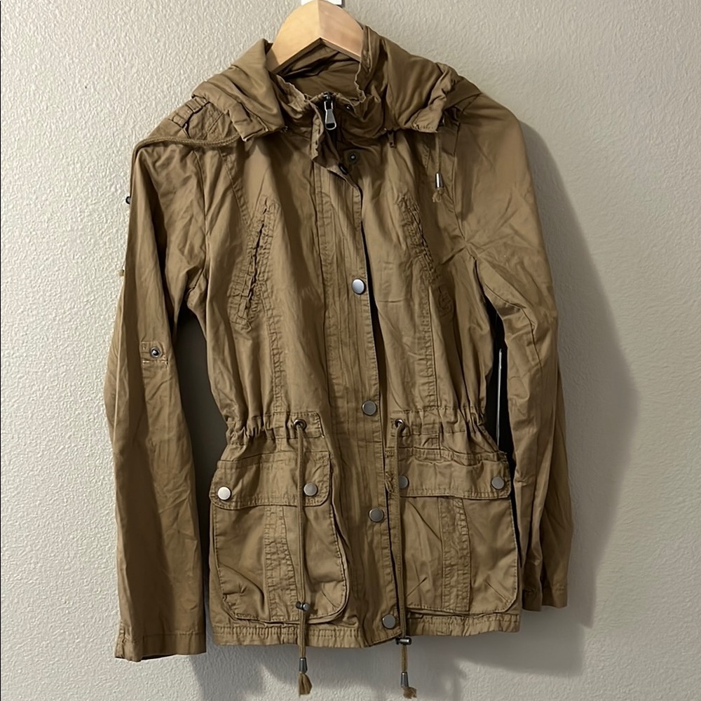 Women's Utility Jacket in Tan